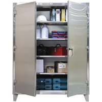 Extra Heavy-Duty Stainless Steel Cabinets FI340 | Nia-Chem Ltd.