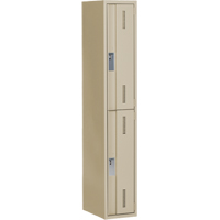 Casiers robustes Concorde, 2 niveaux, 12" x 18" x 72", Acier, Beige, Soud&eacute; (assembl&eacute;) Nia-Chem Ltd.