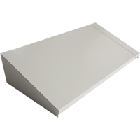 All-Welded Concorde - Heavy-Duty Lockers Sloping Top, 3 Bank, 18" D x 36" W x 6" H, Grey, Steel Nia-Chem Ltd.