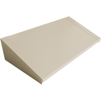 All-Welded Concorde - Heavy-Duty Lockers Sloping Top, 3 Bank, 18" D x 36" W x 6" H, Beige, Steel Nia-Chem Ltd.