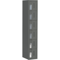 Casiers robustes Concorde, 6 niveaux, 12" x 18" x 72", Acier, Charbon, Soud&eacute; (assembl&eacute;) Nia-Chem Ltd.