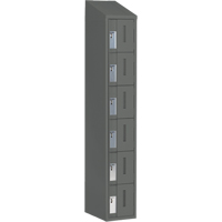 Casiers robustes Concorde, 6 niveaux, 12" x 18" x 78", Acier, Charbon, Soud&eacute; (assembl&eacute;) Nia-Chem Ltd.