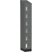 Casiers robustes Concorde, 6 niveaux, 12" x 18" x 82", Acier, Charbon, Soud&eacute; (assembl&eacute;) Nia-Chem Ltd.