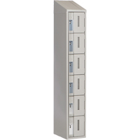 Casiers robustes Concorde, 6 niveaux, 12" x 18" x 78", Acier, Gris, Soud&eacute; (assembl&eacute;) Nia-Chem Ltd.