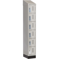Casiers robustes Concorde, 6 niveaux, 12" x 18" x 82", Acier, Gris, Soud&eacute; (assembl&eacute;) Nia-Chem Ltd.