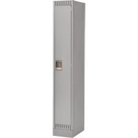 Lockers, 12" x 18" x 76", Steel, Grey, Knocked Down Nia-Chem Ltd.