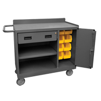 Armoire d'&eacute;tabli mobile, Acier Surface Nia-Chem Ltd.