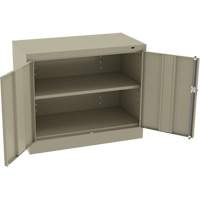 Standard Desk-High Cabinet, Steel, 30" H x 36" W x 18" D, Beige FL776 | Nia-Chem Ltd.