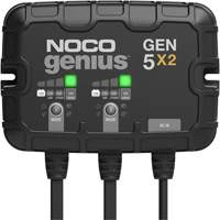Chargeur de batterie embarqu&eacute; &agrave; 2 sorties de 10 amp&egrave;res Gen5X2 Genius Nia-Chem Ltd.