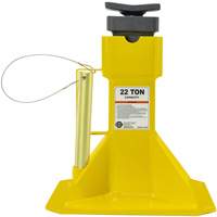 Jack Stands with Adjustable Screw Top Saddle, Locking Pin, 15-1/2" - 20-1/2" H Nia-Chem Ltd.