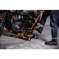 ATV and Motorcycle Jack, 0.75 Ton(s) Capacity, 4-2/3" Lowered, 14-1/2" Raised, Manual Hydraulic Nia-Chem Ltd.