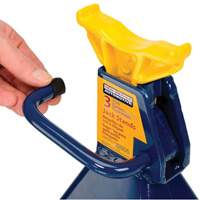 Jack Stand, Locking Handle/Ratchet, 3 tons Capacity, 19" H Nia-Chem Ltd.