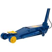 Long Chassis Service Jack, 10 Ton(s) Capacity, 6-3/4" Lowered, 25-1/2" Raised, Air Hydraulic Nia-Chem Ltd.