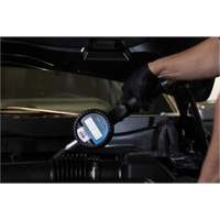 D&eacute;bitm&egrave;tre &eacute;lectronique de lubrifiant avec rallonge flexible &agrave; 90° Nia-Chem Ltd.