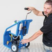 “MASTERCLEANSE” Large Volume Flush Machine Nia-Chem Ltd.