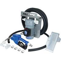 Pompe de transfert de fluide d'&eacute;chappement diesel (DEF) 115 V CA avec support pour cuve GRV et pistolet Nia-Chem Ltd.