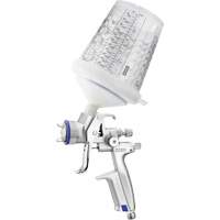 Pistolet de peinture de premi&egrave;re qualit&eacute; 4400?B RP?1,2 SR avec godet RPS 0,3?L, pour les retouches de finitions automobiles, Entr&eacute;e d'air 1/4" NPT, 7,06 pi³/min, Capacit&eacute; 0,3 L, 0,17 psi Nia-Chem Ltd.