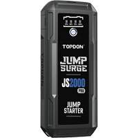 D&eacute;marreur de secours, banque d'alimentation et lampe de poche JumpSurge2000Pro &agrave; 2500 A de pointe Nia-Chem Ltd.