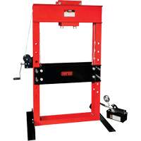 Presse pour atelier op&eacute;r&eacute;e par une pompe/hydraulique &agrave; air, Capacit&eacute; 50 tonnes Nia-Chem Ltd.
