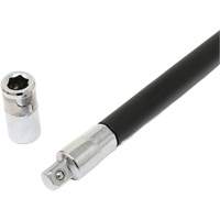 Extra Long Flex Driver with 1/4" Sq. x 1/4" Hex Adapter Nia-Chem Ltd.