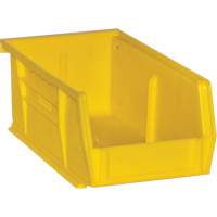 Hook-On Bins, 4" W x 3" H x 7" D, Yellow, 10 lbs. Capacity FM022 | Nia-Chem Ltd.