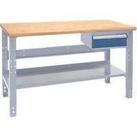 Industrial Duty Workbench, 36" W x 72" D x 34" H, 1000 lbs. Capacity Nia-Chem Ltd.