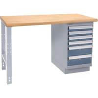 Industrial Duty Workbench, 1000 lbs. Cap., 30" W x 72" D, 34" H Nia-Chem Ltd.