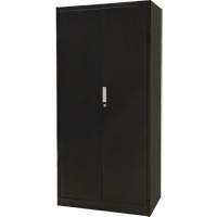 Armoire de rangement combin&eacute;e, 36" la x 18" p x 72" h, Noir Nia-Chem Ltd.
