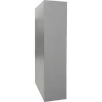 Combination Storage Cabinet, 36" W x 18" D x 72" H, Grey Nia-Chem Ltd.