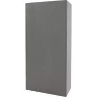 Combination Storage Cabinet, 36" W x 18" D x 72" H, Grey Nia-Chem Ltd.