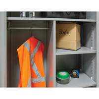Combination Storage Cabinet, 36" W x 18" D x 72" H, Grey Nia-Chem Ltd.