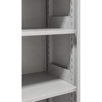 Hi-Boy Storage Cabinet, Steel, 4 Shelves, 72" H x 36" W x 18" D, Grey Nia-Chem Ltd.