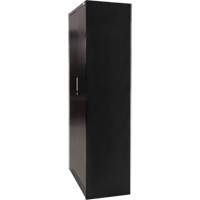 Armoire de rangement Hi-Boy, Acier, 4 Tablettes, 72" h x 36" la x 18" P, Noir Nia-Chem Ltd.