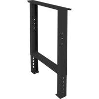 Pattes d'&eacute;tabli pour service industriel, Acier, 24" p x 34" h, Simple Nia-Chem Ltd.