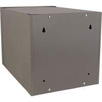 Stackable Cube Locker, 12" x 18" x 12", Steel, Grey, Knocked Down Nia-Chem Ltd.