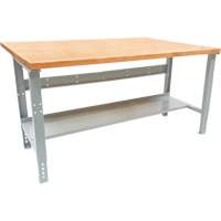 Industrial Modular Workbench, 1000 lbs. Cap., 72" W x 48" D Nia-Chem Ltd.