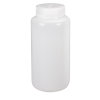 Wide-Mouth Bottles, Round, 8 oz., Plastic HB008 | Nia-Chem Ltd.