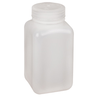 Easy-Grip Space-Saver Bottles, Square, 16 oz., Plastic HB017 | Nia-Chem Ltd.