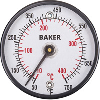 Surface Thermometers, Contact, Analogue, 50-750°F (10-400°C) Nia-Chem Ltd.