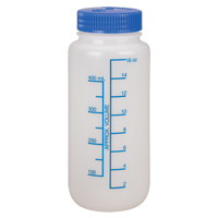Wide-Mouth Bottles, Round, 16 oz., Plastic HC678 | Nia-Chem Ltd.