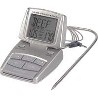Meat Thermometer, Contact, Digital, 14-392°F (10-200°C) Nia-Chem Ltd.