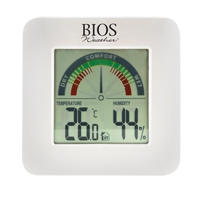 Indoor Hygrometers with BIOS Comfort Scale, Contact, Digital, -58-158°F (-50-70°C) Nia-Chem Ltd.