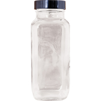 Bouteille, Carr&eacute;e, 8 fl. Oz., Verre Nia-Chem Ltd.