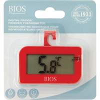 Fridge/Freezer Thermometer, Non-Contact, Digital, -4-122°F (-20-50°C) Nia-Chem Ltd.