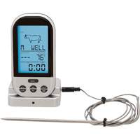 Wireless Meat & Poultry Thermometer, Contact, Digital, 32-482°F (0-250°C) Nia-Chem Ltd.