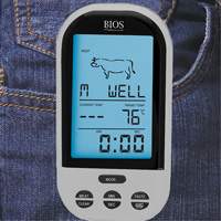 Wireless Meat & Poultry Thermometer, Contact, Digital, 32-482°F (0-250°C) Nia-Chem Ltd.