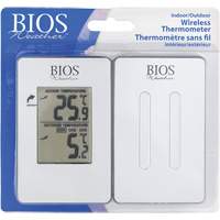 Indoor/Outdoor Wireless Thermometer, Non-Contact, Analogue, 31-158°F (-35-70°C) IC678 | Nia-Chem Ltd.