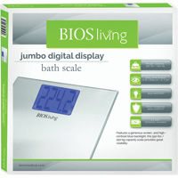 Jumbo Digital Display Scale, 550 lbs. Cap., 0.2 lbs. / 0.1 kg Graduations IC680 | Nia-Chem Ltd.