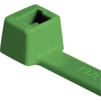 Attaches pour c&acirc;ble PA66 homologu&eacute;es UL, Longueur 4", R&eacute;sistance &agrave; la traction 18 lb, Vert Nia-Chem Ltd.
