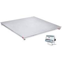 DEFENDER 5000 Washdown Floor Scale, 2500 lbs. Capacity, 48" W x 48" L Nia-Chem Ltd.